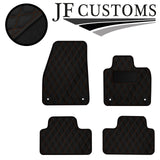 TAN DIAMOND VINYL 4X TAILORED FLOOR CARPET FOR VOLVO XC40 AUTO 17-21 JF1