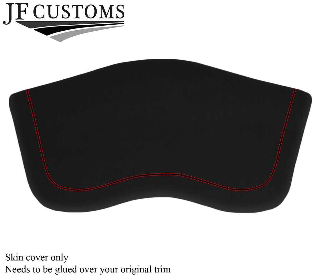 RED STITCH LUXE-SUEDE TARGA HEADLINER SUN SHADE COVER FOR CORVETTE C6 CUSTOM NEW
