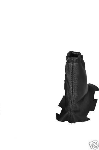 FITS RANGE ROVER P38 HANDBRAKE GAITER BLACK REAL LEATHER CUSTOM NEW MADE IN UK