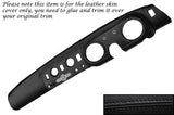 BLACK STITCHING FITS MG MG MIDGET 64-79 DASH DASHBOARD LEATHER SKIN COVER ONLY