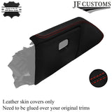 RED STITCH LEATHER GLOVEBOX COVER FITS BMW 1 SERIES E81 E87 07-13 CUSTOM NEW