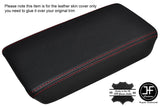 RED STITCHING ARMREST LID GENUINE LEATHER COVER FITS ACURA TSX 2004-2008