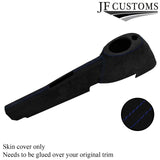 BLUE STI. CENTRE CONSOLE TUNNEL LUXE-SUEDE COVER FITS LOTUS ELISE EXIGE S2 05-12