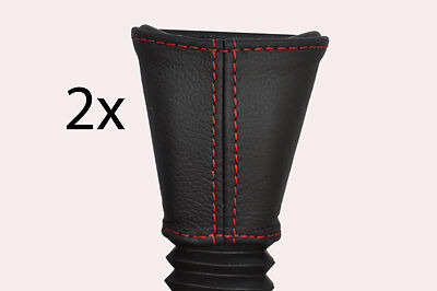 red stitch FITS VAUXHALL OPEL VECTRA B 95-02 2X FRONT SEAT BELT STALK  COVERS