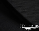 RED STITCH SUEDE CARBON SPEEDO GAUGE HOOD COVERS FOR HONDA CIVIC MK10 X 15-20