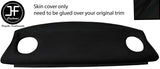 BLACK STICH REAR PARCEL SHELF LUXE SUEDE COVER FOR BMW 3 SERIES E46 COUPE 98-05