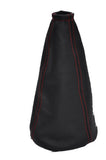 FITS CITROEN MK1 96+ BERLINGO GEAR LEATHER GAITER red st CUSTOM NEW MADE IN UK