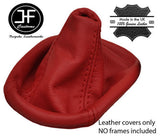 CALYPSO RED LEATHER FOR BMW Z4 E85 E86 COUPE ROADSTER GEAR GAITER MANUAL