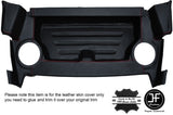 RED STICH REAR STORAGE SHELF LEATHER COVER FITS VAUXHALL OPEL VX220 SPEEDSTER
