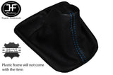 BLUE LEATHER FITS BMW E36 E46 SEDAN CONVERTIBLE COUPE ESTATE GEAR GAITER