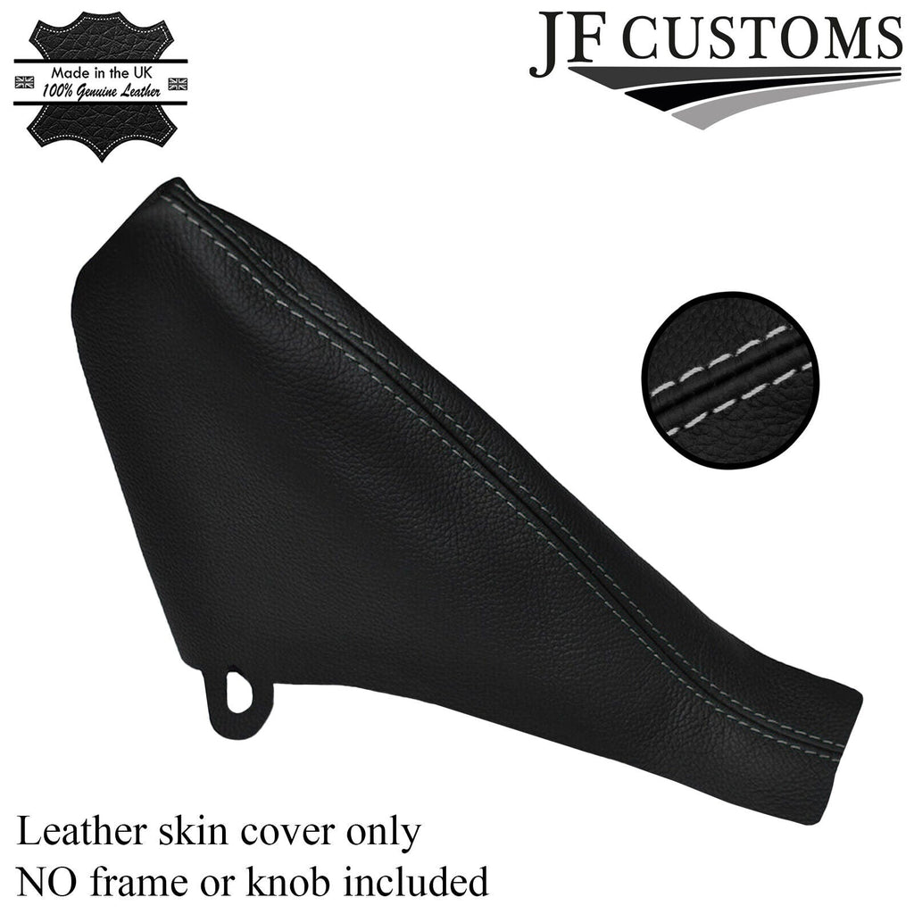GREY STITCHING FITS BMW MINI R50 R53 HANDBRAKE COVER LEATHER 2001-2006 NEW