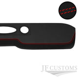 RED STITCH D GREY SUEDE TOP DASH DASHBOARD COVER FITS FORD MUSTANG 1964-1965