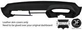 BLACK DASHBOARD & DASH POD LEATHER COVERS FITS PORSCHE 928 1978-1989 STYLE 2