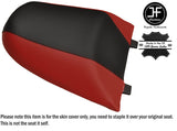 BLACK & DARK RED VINYL CUSTOM FITS POLARIS GENESIS 99-04 1200 REAR SEAT COVER