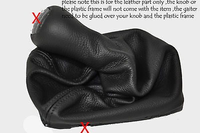 black stitch FITS MERCEDES FL E CLASS W210 GEAR GAITER 99-03 MANUAL&AUTOMATIC