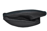 blue stitching FITS LOTUS ELISE & EXIGE MK2 01-12  LEATHER HANDBRAKE GAITER