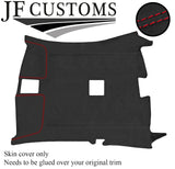 RED STITCH DARK GREY LUXE HEADLINER NON SUN ROOF COVER FOR BMW 3 E92 COUPE