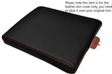 RED STITCHING ARMREST LID LEATHER SKIN COVER FITS FORD F150 F-150 1997-2003