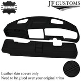 BLACK STITCH DASH DASHBOARD KIT LEATHER COVERS FOR FITS SAAB 900 CLASSIC
