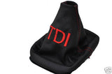 FITS GOLF 4 Mk4 BORA 98-05 GEAR SHIFT GEAR EMBROIDERED  TDI MADE IN UK