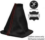 RED STITCH LEATHER HI LOW GAITER FITS LAND ROVER DISCOVERY MK1 MK2 D200 D300