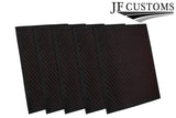 RED DIAMOND STITCH QUILTED VINYL 5X PADDED PANEL LUXURY PREMIUM 125CM X 85CM