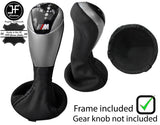 BLACK STITCH LEATHER AUTOMATIC SMG GEAR+PLASTIC FRAME FOR BMW E63 E64 05-10 JFM