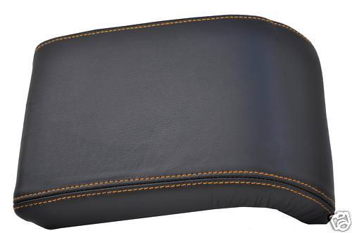 VAUXHALL FITS VECTRA C LEATHER ARMREST COVER ORANGE ST 02-08 CUSTOM NEW