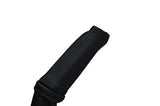 black stitch FITS FORD MONDEO MK4 2007+ LEATHER HANDBRAKE HANDLE COVER ONLY