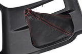 FITS TOYOTA 4 RUNNER 4WD 4X4 96-02 SHIFT BOOT red stitch CUSTOM NEW MADE IN UK