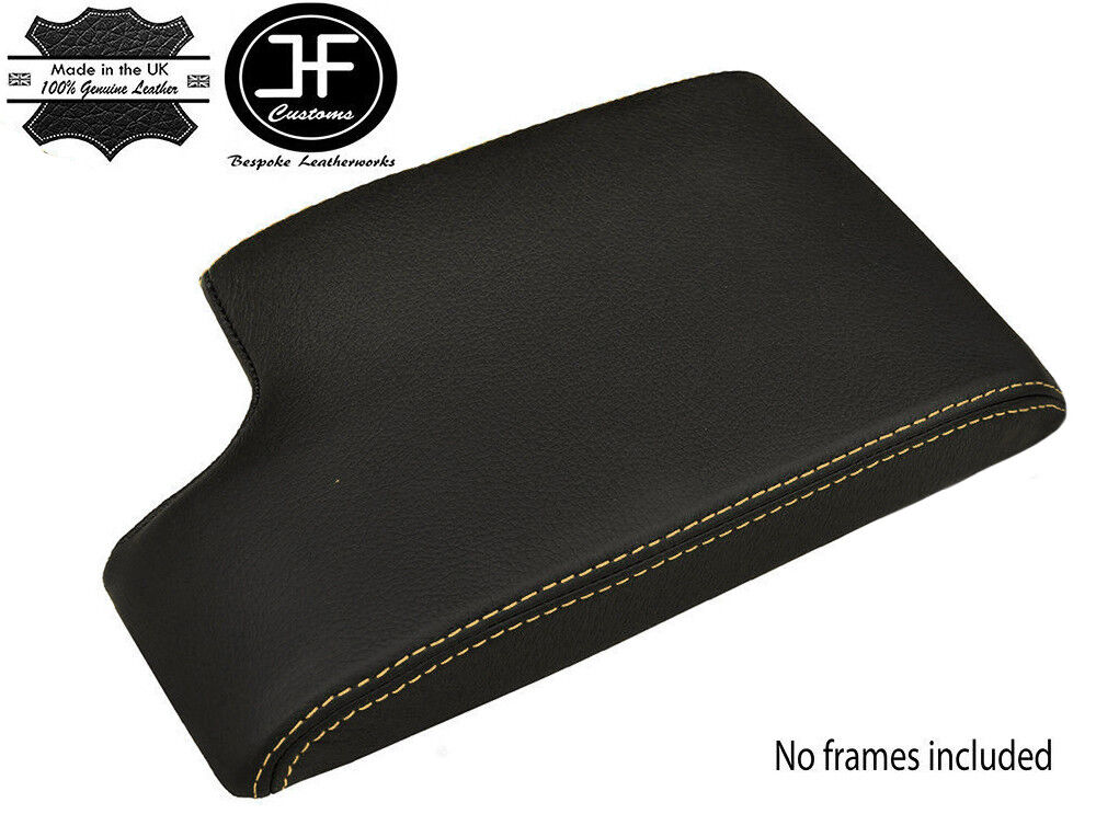 SAND STITCH ARMREST COVER REAL LEATHER FOR BMW 3 SERIES E90 E91 E92 E93