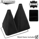 GREY STITCH LEATHER GEAR+METAL FRAME FOR ISUZU TROOPER VAUXHALL MONTEREY 91-02