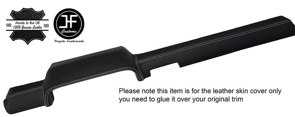 GREY STITCHING TOP DASH DASHBOARD LEATHER COVER FITS PORSCHE 914 1969-1976