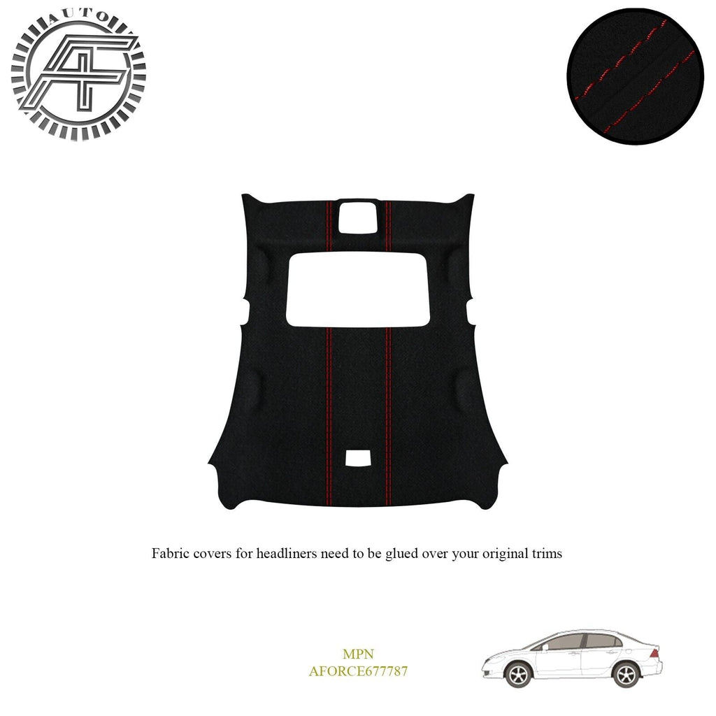LUXE SUEDE CUSTOM HEADLINER COVER FITS ACURA TSX MK2 4DOOR SEDAN + SUNROOF 08-14