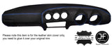 BLUE STITCHING DASH DASHBOARD LEATHER COVER FITS DATSUN 260Z 280Z 2+2 CUSTOM NEW
