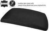 BLACK STITCHING TOP GRAIN REAL LEATHER ARMREST LID COVER FOR BMW X3 E83 03-10