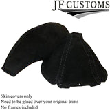 FITS MAZDA MX5 MK1  BLACK SUEDE GEAR&HANDBRAKE GAITER CUSTOM NEW MADE IN UK