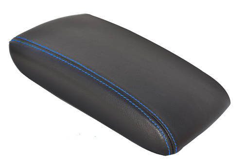 FITS HONDA CIVIC 92-95 BLACK ARM REST COVER L BLUE ST CUSTOM NEW MADE IN UK