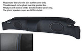 blue stitching FITS MG MGF MGTF 95-05 SPEAKER BAR LEATHER SKIN COVER ONLY