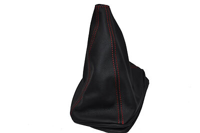 FITS CHEVROLET VEGA CHEVY LEATHER SHIFT BOOT red stitch CUSTOM NEW MADE IN UK