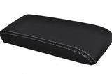 white stitch FITS RENAULT MEGANE  08+ LEATHER ARMREST COVER CUSTOM NEW