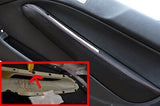 FITS HONDA CIVIC &TYPE R 96-00 2 XDOOR INSERTS COVERS RED STITCH CUSTOM NEW