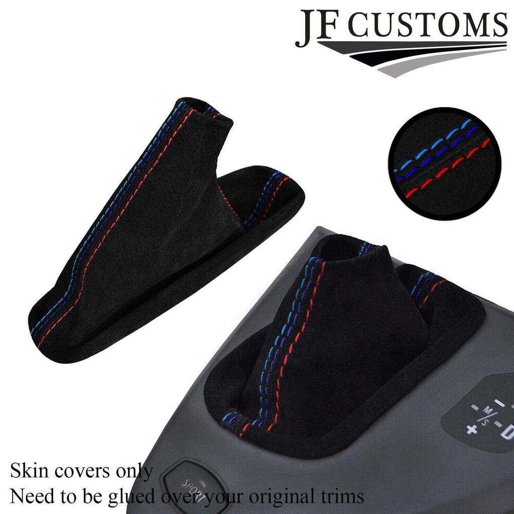 TRI STITCH AUTO SUEDE GEAR & HANDBRAKE GAITER FITS BMW 6 SERIES E63 E64 04-06