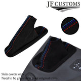 TRI STITCH AUTO SUEDE GEAR & HANDBRAKE GAITER FITS BMW 6 SERIES E63 E64 04-06