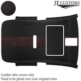 DSG2 RED STITCH D GREY LUXE SUEDE SUNROOF HEADLINER COVER FOR GOLF MK6 09-14