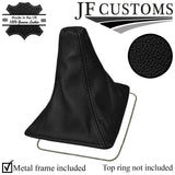 FITS TOYOTA CELICA GEAR GAITER BLACK LEATHER 1999-2006 NEW CUSTOM NEW MADE IN UK
