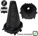 BLACK STITCH LEATHER MANUAL GEAR+PLASTIC FRAME FOR LAND ROVER FREELANDER 03-05