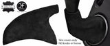 BLACK SUEDE FITS HONDA CIVIC TYPE R EP3 2001-2005 GEAR + HANDBRAKE GAITER