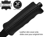 BLACK STITCH HANDBRAKE HANDLE REAL LEATHER COVER FOR BMW Z3 1995-2004 CUSTOM NEW