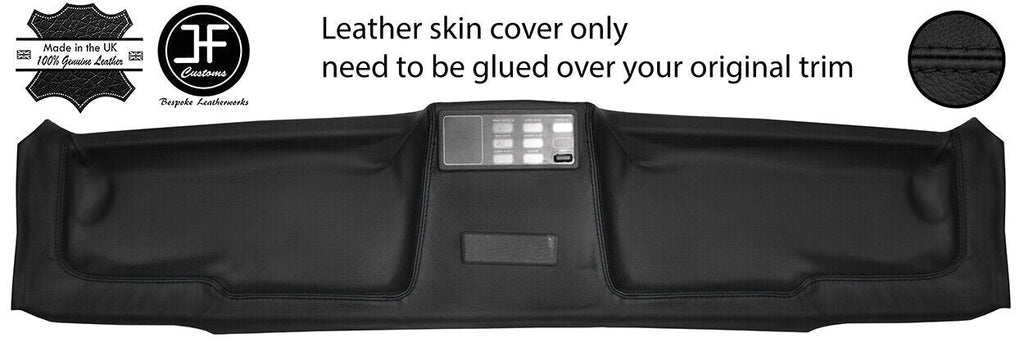 BLACK STITCH TOP ROOF HEADLINER PANEL LEATHER COVER FOR BMW E30 81-92 COUPE